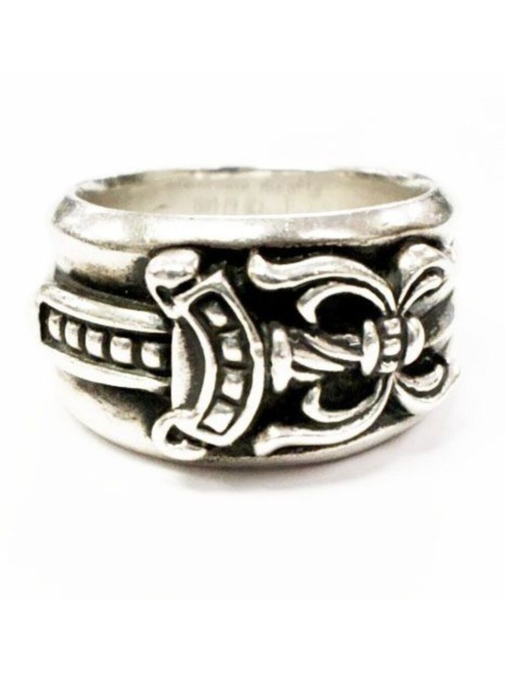 Chrome Hearts Dagger Ring Silver Aa